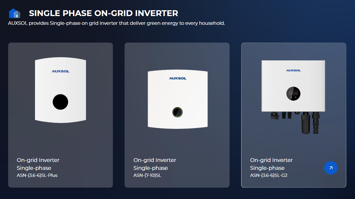 Single-Phase On-Grid Inverters 