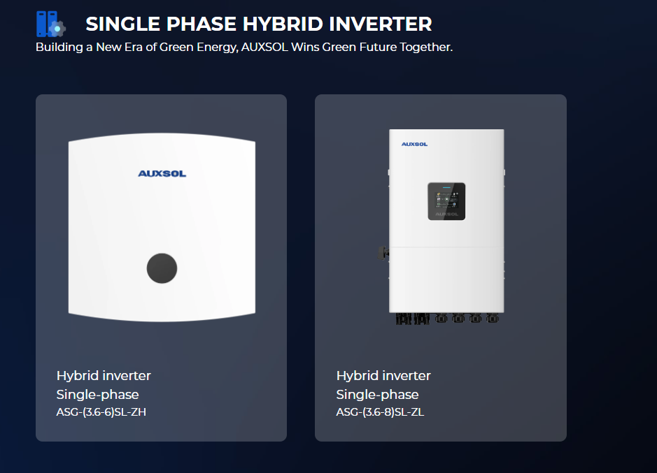 Single-Phase Hybrid Inverters