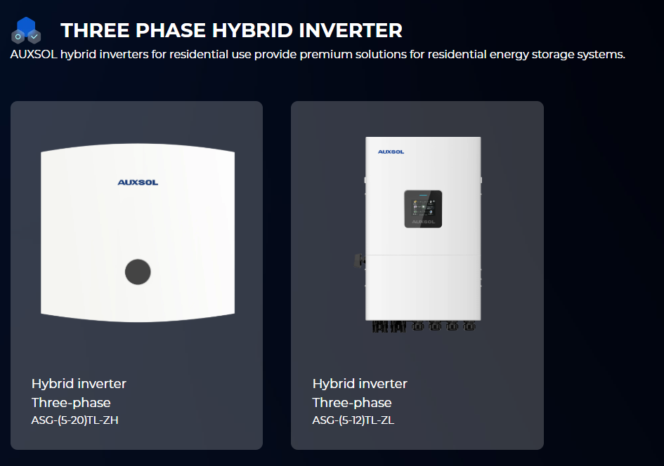 Three-Phase Hybrid Inverters