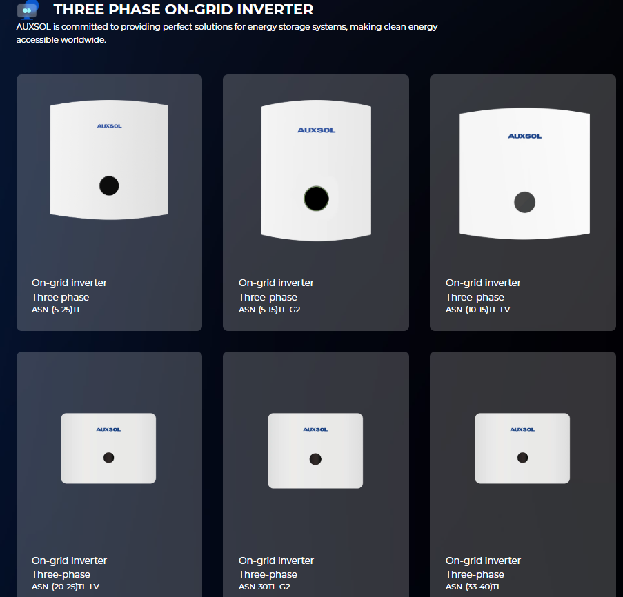 on-grid inverters