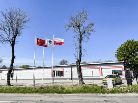 AUXSOL's overseas service centers in Poland